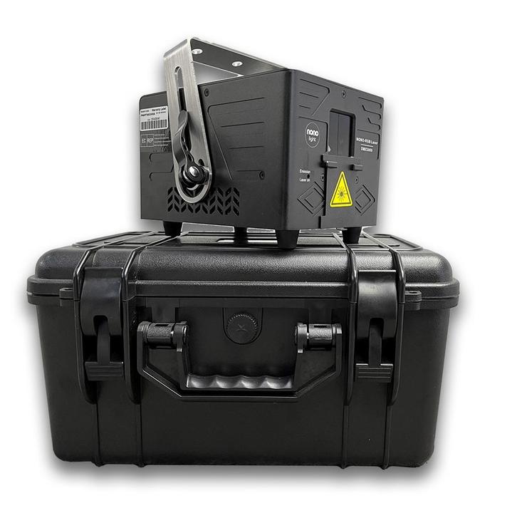Nono Light - RGB Laser DMX 3000 met behuizing (JPB15), Muziek en Instrumenten, Licht en Laser, Nieuw, Laser, Ophalen