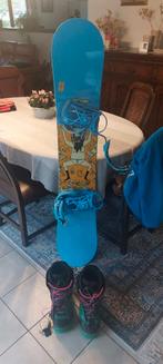 Scallywag snowboard 158cm + botten, Comme neuf, Enlèvement ou Envoi