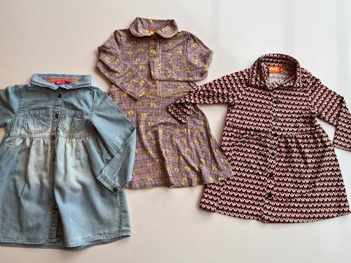 3 kleedjes maat 92, Enfants & Bébés, Vêtements enfant | Taille 92, Utilisé, Fille, Robe ou Jupe, Enlèvement ou Envoi