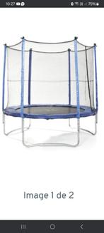 Trampoline 305 cm avec filet de sécurité, Enfants & Bébés, Jouets | Extérieur | Trampolines, Comme neuf, Enlèvement