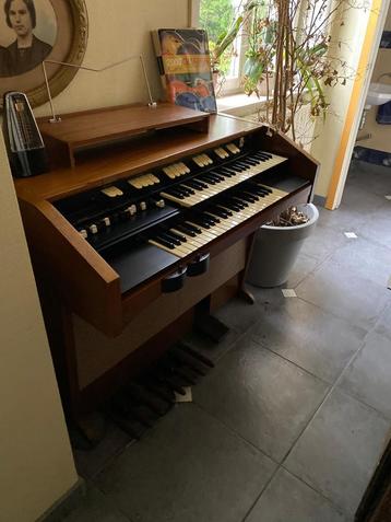 Hammond orgel + Leslie box, Musique & Instruments, Enlèvement, Comme neuf, Orgue