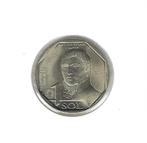 Peru, 1 Nuevo Sol 2021, Pavon., Postzegels en Munten, Ophalen of Verzenden, Zuid-Amerika, Losse munt