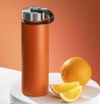 Oranje, stalen vacuüm waterfles in geschenkdoos (700 ml), Nieuw