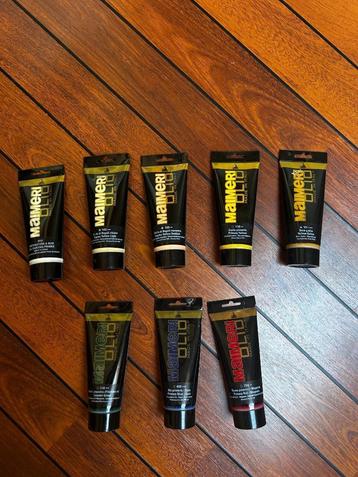 Maimeri Olio, 200 ml, 8 kleuren (ongebruikt)  beschikbaar voor biedingen