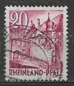 Duitsland Rheinland-Pfalz 1948/1949 - Stampworld 38 -  (ST), Postzegels en Munten, Postzegels | Europa | Duitsland, Verzenden
