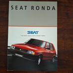 SEAT RONDA  11/85, Boeken, Ophalen of Verzenden, Nieuw, Overige merken