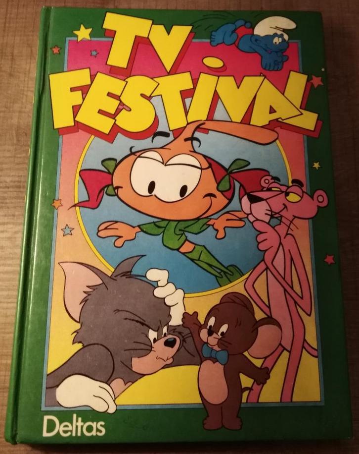 TV Festival (Tom & Jerry, De Snorkels, De Smurfen, Pink Pant, Verzamelen, Film en Tv, Gebruikt, Tv, Overige typen, Ophalen of Verzenden