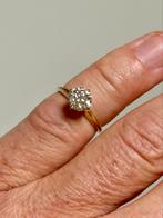 Gouden ring met natuurlijke diamant van maar liefst 1.42ct!!, Geel, Nieuw, Ophalen of Verzenden, 17 tot 18