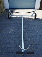 Aluminium strandtrailer voor zeilboten, Watersport en Boten, Open zeilboten, Ophalen, Gebruikt, Aluminium, Laser