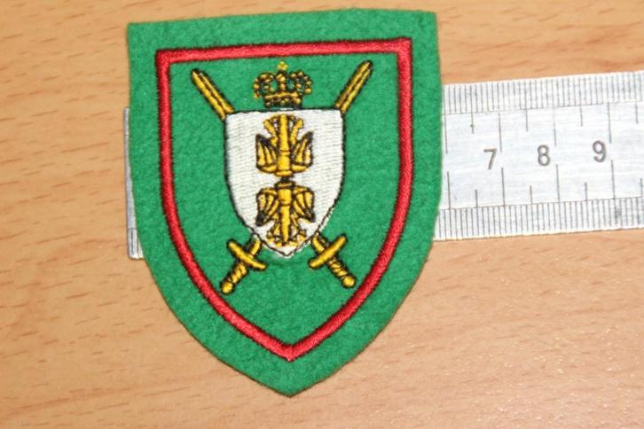 ABL stoffen patch "Algemene Stafdiensten" (4), Verzamelen, Militaria | Algemeen, Landmacht, Embleem of Badge, Verzenden