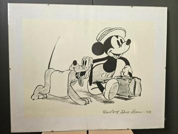Mickey Mouse society dog show 1939, Verzamelen, Disney, Ophalen, Mickey Mouse