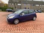 Peugeot 208 1.2 essence 100000km 2018, Auto's, Euro 5, Stof, Zwart, Blauw