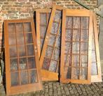 Portes avec verres, chêne, Overige typen, Zo goed als nieuw, Inclusief glas, 75 tot 150 cm