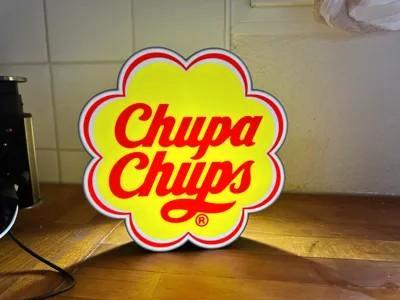 Belle et accrocheuse lampe Chupa Chups maintenant. 29,95€, Collections, Marques & Objets publicitaires, Neuf, Table lumineuse ou lampe (néon)