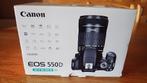 Appareil photo Canon EOS 550D et Flash Sigma EF 610 DG Super, Ophalen, Zo goed als nieuw, Canon