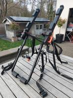 FIETSDRAGER GRABER USA, Brede banden, Zo goed als nieuw, 2 fietsen, Achterklepdrager
