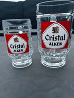 2 bouteilles de bière Cristal Alken, Collections, Comme neuf, Enlèvement ou Envoi