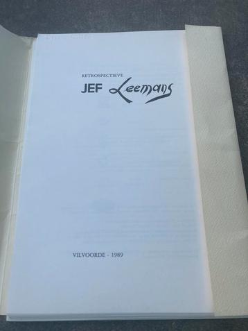 Portfolio retrospectieve Jef Leemans 1989, Enlèvement ou Envoi, Comme neuf