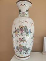 Grand vase chinois craquelé 61 cm, Antiquités & Art, Antiquités | Vases, Enlèvement ou Envoi