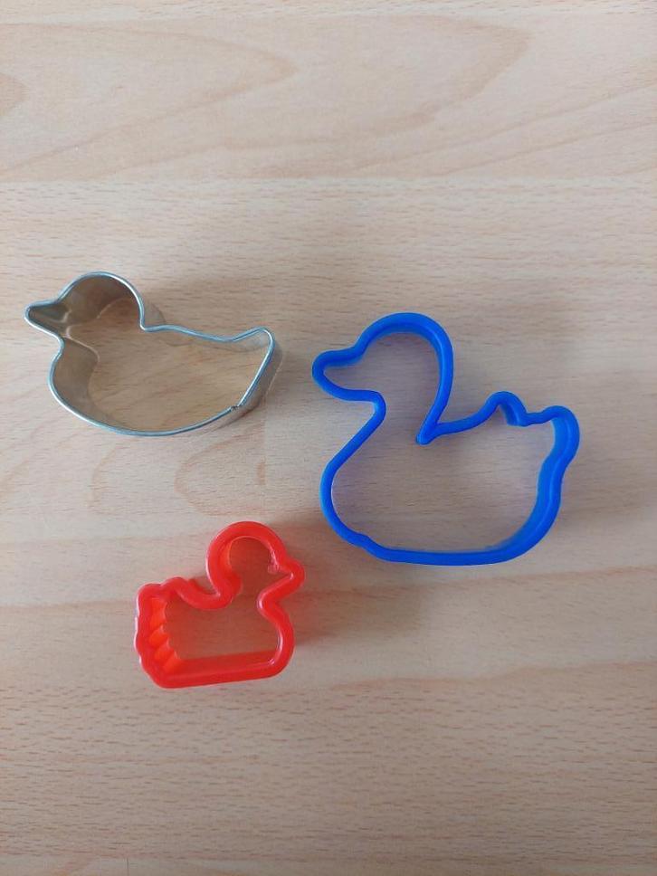 Eendjes uitstekers, Hobby en Vrije tijd, Taarten en Cupcakes maken, Zo goed als nieuw, Overige typen, Taarten of Cupcakes, Ophalen of Verzenden