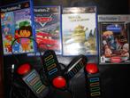 Playstation 2 manettes Buzz OU LOT 4 jeux ratatouille cars.., Consoles de jeu & Jeux vidéo, Enlèvement, Utilisé