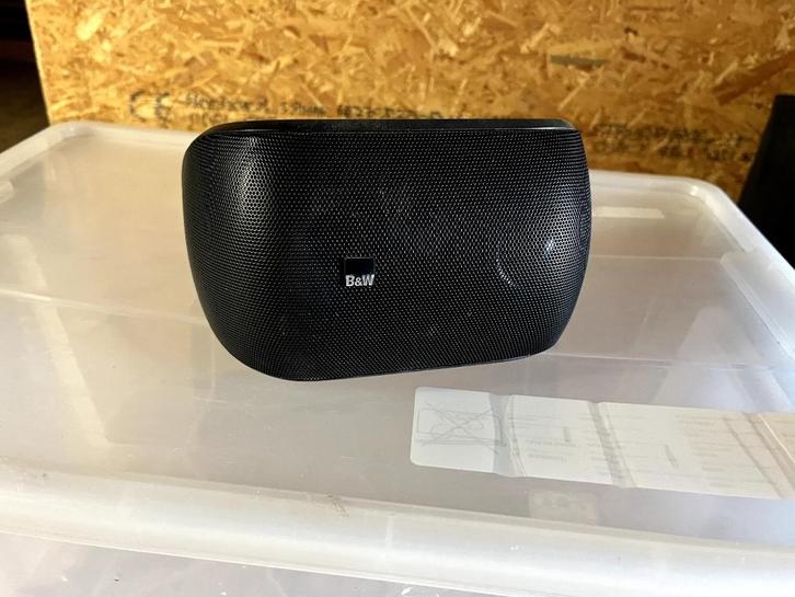 Bowers & Wilkins M-1 – Compacte high-end luidspreker, Audio, Tv en Foto, Luidsprekerboxen, Gebruikt, Front, Rear of Stereo speakers