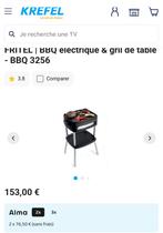 Barbecue électrique neuf, Enlèvement, Comme neuf