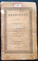H.TOLLENS. Gedichten. 1822. 2 vol., Antiek en Kunst, Ophalen of Verzenden