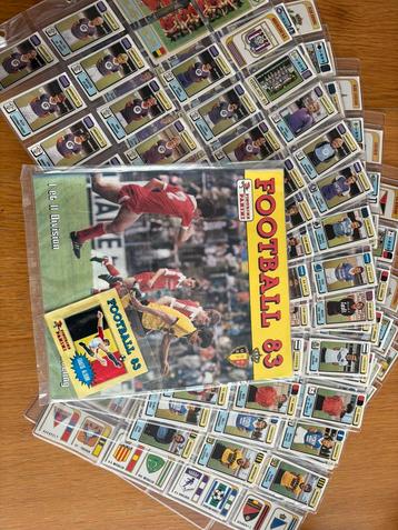 Panini Football 83 Leeg album en volledige stickerset beschikbaar voor biedingen