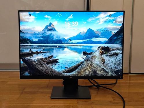 Dell 24-inch monitor als nieuw, Computers en Software, Monitoren, Zo goed als nieuw, Ingebouwde speakers, In hoogte verstelbaar
