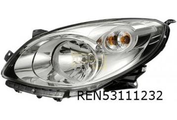 Renault Twingo (3/08-12/11) koplamp Rechts (chrome) Originee beschikbaar voor biedingen