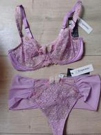 lingeriesetje Empreinte paars twv 170 euro EU75D string mt40, Empreinte, Ophalen of Verzenden, Paars, Setje