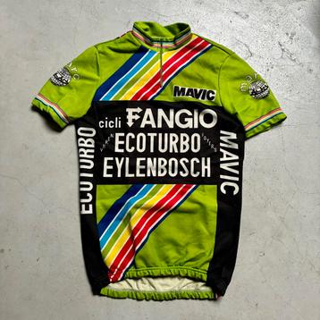 Fangio Ecoturbo Eylenbosch 1986 koerstrui wielertrui vintage beschikbaar voor biedingen