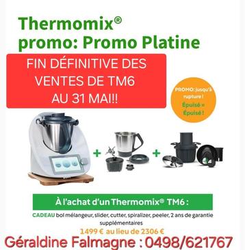 DERNIERS THERMOMIX TM6 DE STOCK!! beschikbaar voor biedingen