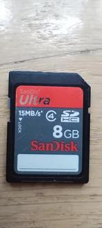 2 x SD-kaart, Audio, Tv en Foto, Foto | Geheugenkaarten, 2 GB, SanDisk, SD, Ophalen of Verzenden