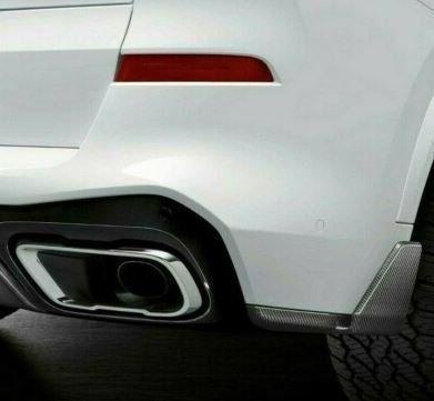 Carbon M Performance achterbumper vleugel rechts BMW X5 seri, Auto-onderdelen, Carrosserie, Bumper, BMW, Achter, Nieuw, Herkomst onderdeel bekend
