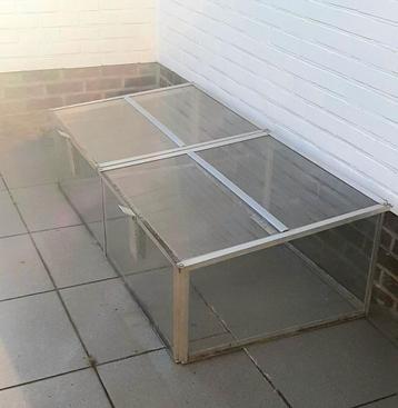 Mini serre / miniserre / kweekkast, Tuin en Terras, Ophalen, Zo goed als nieuw, Metaal