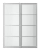 Portes coulissantes armoire Pax Ikea Svartisdal 150x201, Maison & Meubles, Comme neuf, Enlèvement