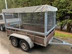 Aanhangwagen loofnetten - huif - galva opbouw op maar, Ophalen of Verzenden, Nieuw