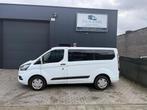 MINIBUS FORD TRANSIT CUSTUM BJ2021 9PLAATSEN AIRCO EURO6D, Essai à domicile, Entreprise, Noir, 95 kW