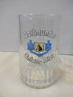 1 Duitse glazen bierpul Dortmunder Union-Bier, Verzamelen, Overige merken, Glas of Glazen, Gebruikt, Ophalen of Verzenden