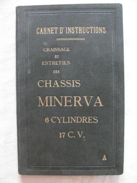 Minerva 3000 17CV 6 cylinder owner’s manual (version A), Auto diversen, Handleidingen en Instructieboekjes, Ophalen of Verzenden
