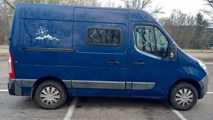 Zelfbouw camperbus, Caravans en Kamperen, Mobilhomes, Particulier, Chemisch toilet, Koelkast, Ophalen