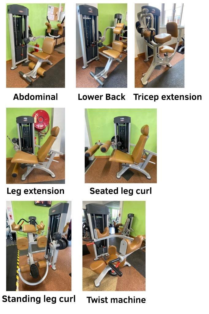 Panatta krachttoestellen, Sport en Fitness, Fitnessapparatuur, Gebruikt, Overige typen, Armen, Benen, Borst, Buik, Rug, Metaal