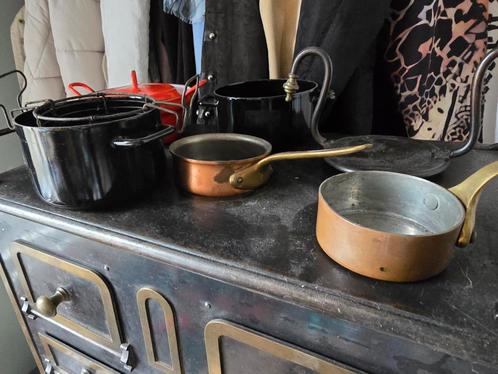grote werkende kinder stoof met accessoires, Antiek en Kunst, Antiek | Speelgoed, Ophalen