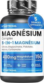 Magnesiumcomplex 400 mg GRATIS ELVERING, Sport en Fitness, Verzenden, Nieuw, Overige typen
