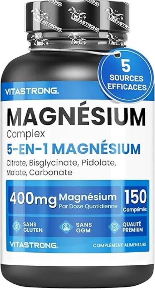 Magnesiumcomplex 400 mg GRATIS ELVERING, Sport en Fitness, Gezondheidsproducten en Wellness, Nieuw, Overige typen, Verzenden