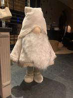 Zeer grote kerstgnoom in beige tinten! 100 cm hoog!, Ophalen, Zo goed als nieuw