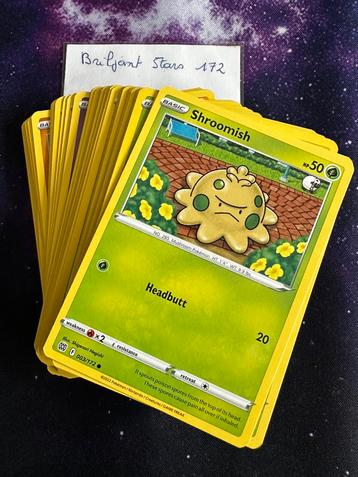 20 pokémon kaarten van de reeks Briljant stars beschikbaar voor biedingen