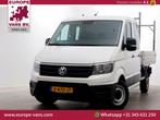 Volkswagen Crafter 35 2.0 TDI 140pk L3 D.C. Open laadbak Tre, Auto's, 197 g/km, Wit, Bedrijf, Onderhoudsboekje